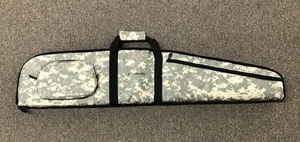 Estuche de transporte Wilson & Miller verde y tostado camuflado doble vaina para rifle funda con cremallera - Imagen 1 de 9