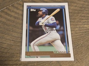 1992 Topps #460 Andre Dawson Gold Winner Nmmt - Picture 1 of 3