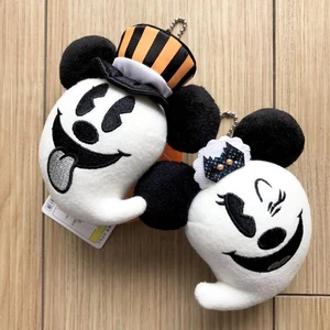 Disney Resort Mickey & Minnie Plüsch Set 25th Anniversary Geist Halloween - Bild 1 von 6