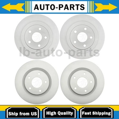 Rotor de freno de disco delantero trasero Raybestos 4x para Chrysler Sebring 2,4 L 2002-2004 Foto 1 de 4