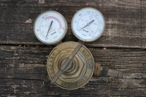 Vintage Victor Technologies Schwerlast Messing Gasregler VTS-450D - Bild 1 von 6