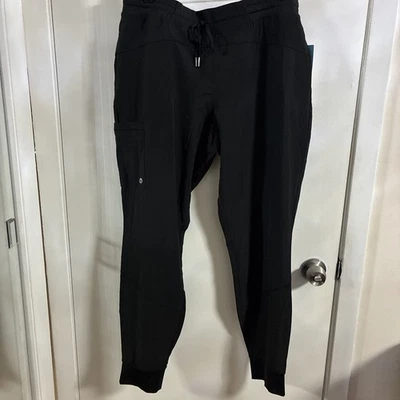 Barco one, 5 points performance 4-way strech soil release cargo jogger, black, L - Image 1 of 4