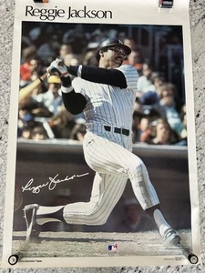1978 Sports Illustrated Poster Reggie Jackson NY Yankees Baseball 23" X 35" AL - Picture 1 of 12