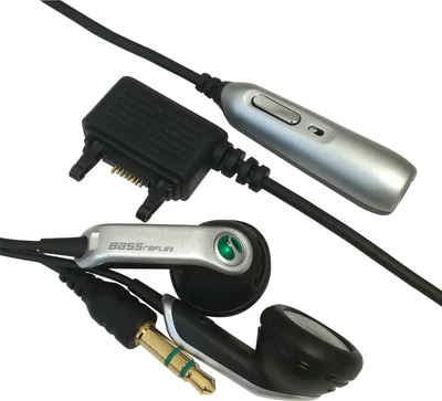 Genuine Sony Ericsson HPM-64 Headphones for K660i K750i K770i K800i K850i Silver - Image 1 of 4