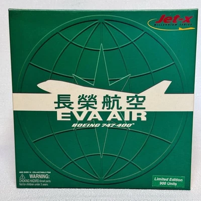 Modelo de exhibición fundido a presión Jet-X JX065 Eva Air Cargo 1:400 nuevo en caja edición limitada nuevo en caja Foto 1 de 4