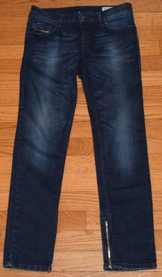 Diesel Jeans Zivy Stretch Blue Women's Size 25x32 (Actual 28x28) Rise 7.5" - Image 1 of 4