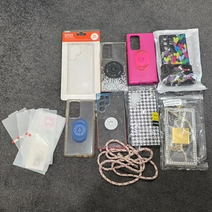 12x Items to fit Samsung S22 Ultra, cases and screen protectors Preloved & New - Photo 1 sur 10