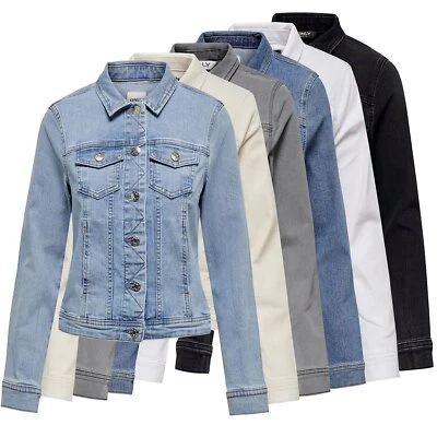 Only giacca di jeans da donna giacca di jeans corta giacca da mezza stagione ONLWonder Life