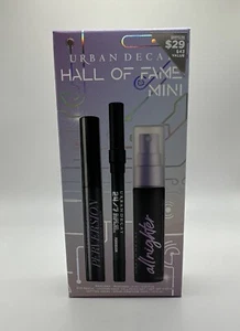 Urban Decay Hall of Fame Mini Set Perversion Mascara, Eye Pencil, Setting Spray - Picture 1 of 3