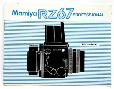 Excelentes instrucciones profesionales Mamiya RZ67 #P4420 Foto 1 de 2