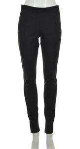 J Crew Factory Womens Leggings Size 4 Gray Black Plaid Cropped Polyester - Picture 1 of 5