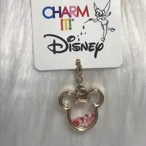 Charm It Disney Minnie Mouse Shaker Bracelet Charm AS IS Missing Bow - Picture 1 of 4