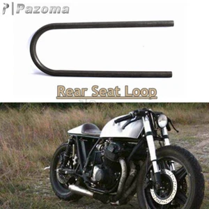 Kit de marco de aro de asiento trasero de 7/8" para motocicleta Honda Suzuki Yamaha Café Racer - Imagen 1 de 11