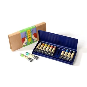 Maimeri Artist Gouache Plastic Box Set - Set of 12 Colors, 20 ml tubes - Picture 1 of 7