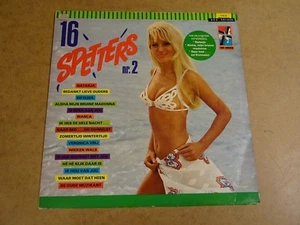 LP WITH SEXY GIRL ON COVER / 16 SPETTERS NR 2 - Picture 1 of 2