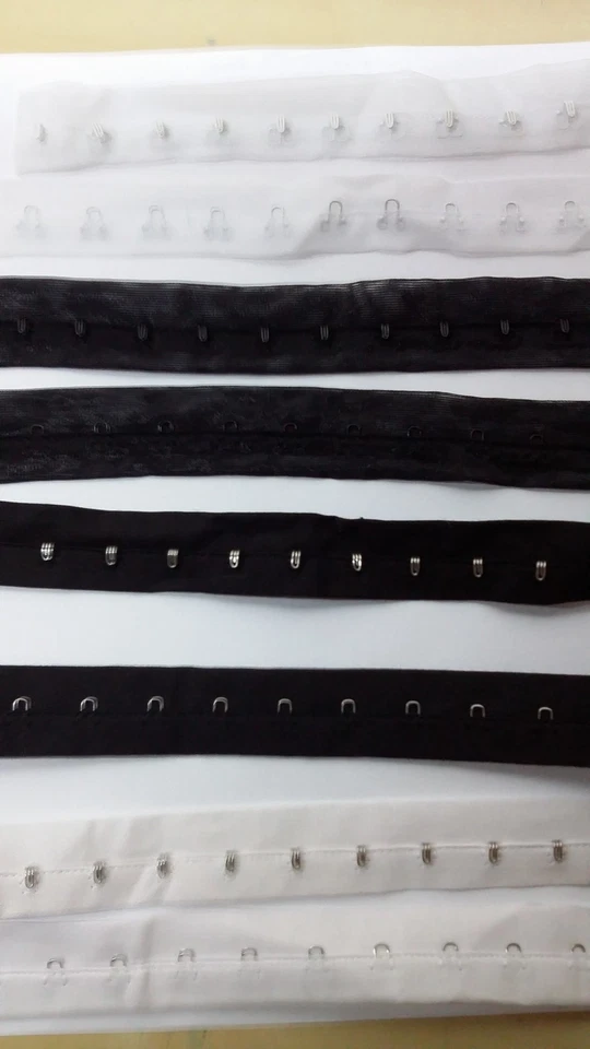 Verschluss Band (12€/m) mit Haken und Ösen 50 cm Hakenband 2 teilig - Bild 1 von 1