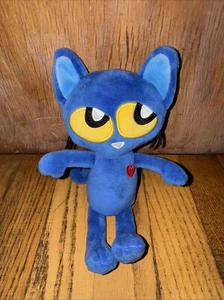 "Juguete de peluche de 8"" Pete el gato gatito azul gato" - Imagen 1 de 3