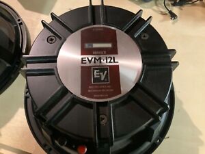 EV Series II 12” Speaker EVM 12L 8ohm 200W PA speaker BASS cab   TESTED