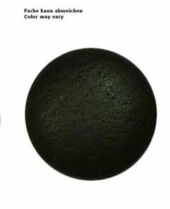 Sewing Room Leather Button Dark Brown Genuine Leather Covered - Picture 1 of 11