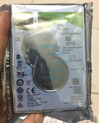 New Seagate BarraCuda ST2000LM015 2TB 5400RPM 2.5 SATA 6.0 GB/s 128MB Hard Drive - Image 1 of 3