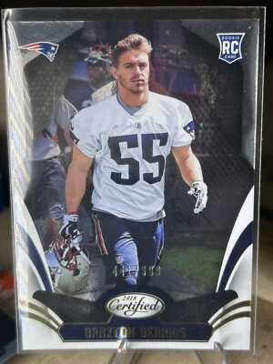2018 Panini Certified - Rookies #180 Braxton Berrios 441/999 (RC) - Image 1 of 2