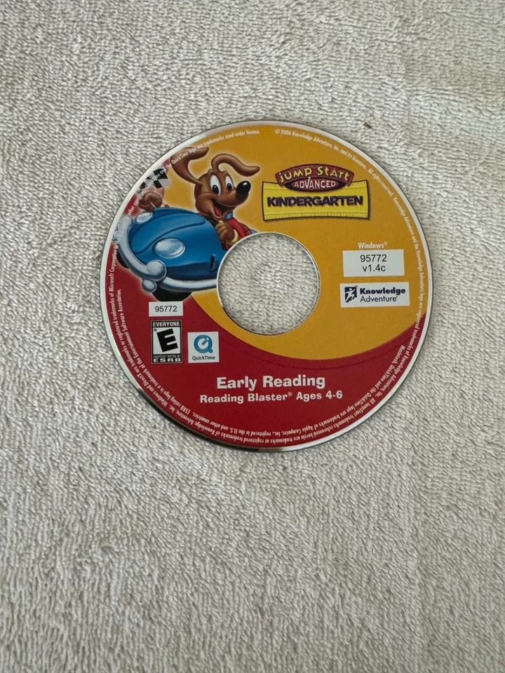 Jump Start Advanced: Kindergarten Early Reading - Knowledge Adventure - Image 1 of 1