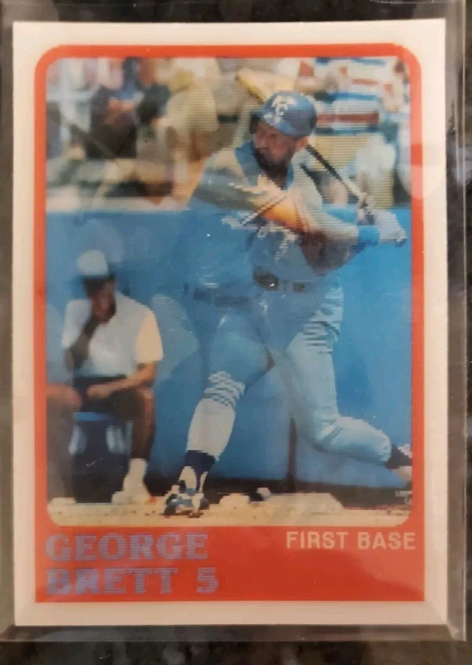 1988 Sportflics #150 George Brett Kansas City Royals Baseball Card Centered MINT - Image 1 of 2