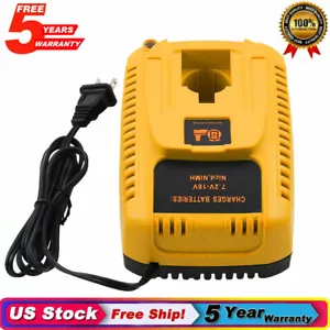 DC9310 Fast Charger 7.2V-18V Ni-Mh Ni-Cd for DeWalt XRP DC9096 DC9091 Battery - Picture 1 of 12