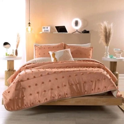 МАЛЕНЬКИЙ ГОРОШЕК ВЫШИВКА ПОДРОСТКОВ KIDS ДЕВОЧКА ДВУСТОРОННИЙ ОДЕЯЛО КОМПЛЕКТ 4ШТ КОРОЛЕВА - Изображение 1 из 4