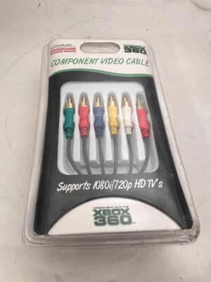 Component Video Cable compatible with Xbox 360  - New in Original packaging - Image 1 of 4