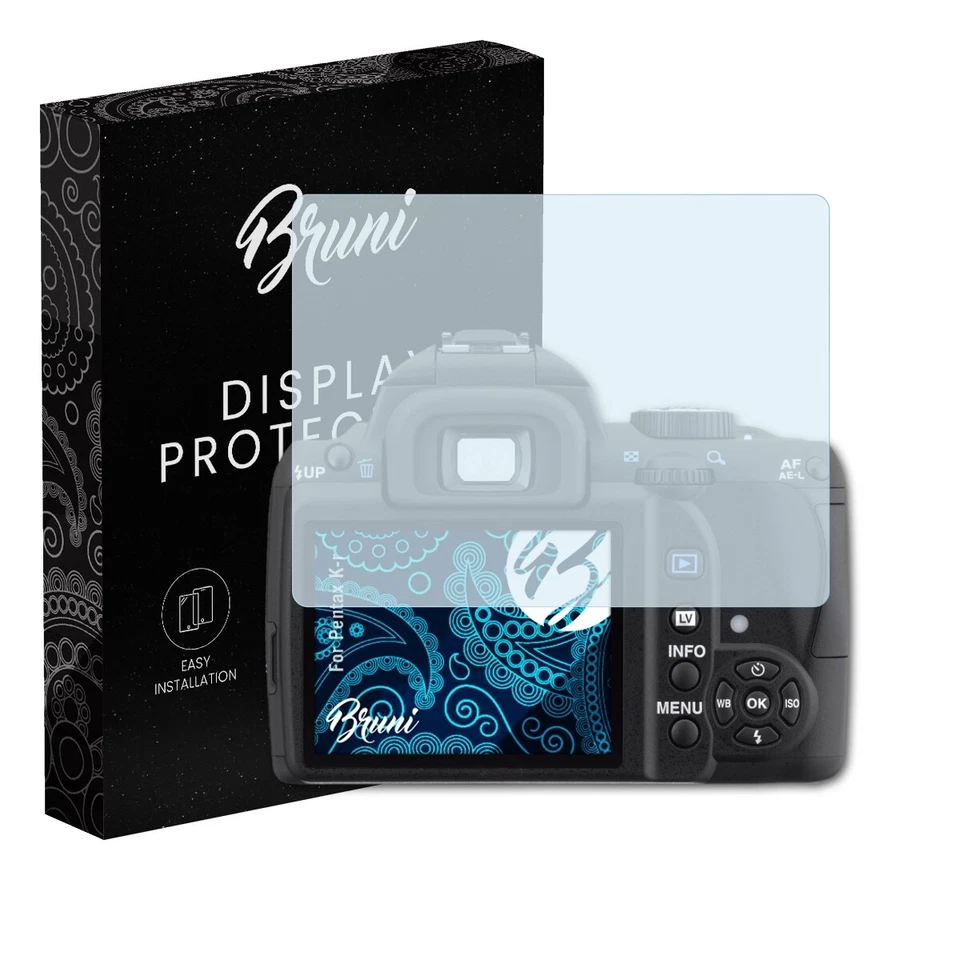Bruni 2x Protective Film for Pentax K-r Screen Protector Screen Protection - Image 1 of 4