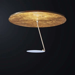 Modern Design LED Ceiling Light In Gold Leaf BGA 3533-PL50 - Picture 1 of 2