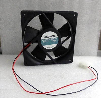 Sunon KD1212PTB1 120mm x 25mm High Airflow Server Grade Fan 90 CFM 4 Pin Molex - Image 1 of 3