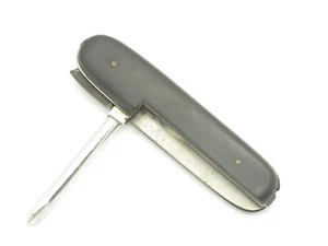 Vintage Seizo Imai Seki Japan 3.75" Black Screwdriver Folding Pocket Tool - Picture 1 of 6