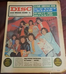 Disc and Music Echo Newspaper December 14th 1968 - Imagen 1 de 2