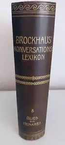 Brockhaus Konversations-Lexikon 14. neubearbeitete Auflage 8.Band von 1902 - Bild 1 von 19