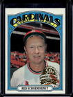 2021 Topps Red Schoendienst 50th Anniversary Topps #67 Cardinals