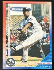 TETSU YOFU 2003 Grandstand Southern League Top Prospects Fukuoka Daiei Hawks