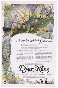 1920 Djer-Kiss Feen & Brownies Druckanzeige "A Tender, add Grace" - Bild 1 von 1