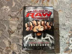 WWE RAW 15th Anniversary DVD 2007 3-Disc Set EXCELLENT SHAPE RARE & OOP - Foto 1 di 3