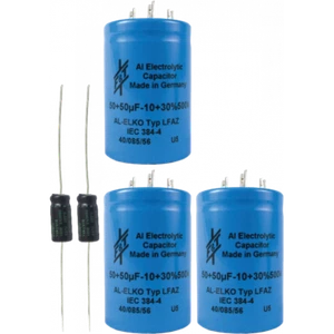 Cap Set, for Marshall JCM800 2204, 4010, 4104 (50W Volume), Premium, Set of 5 - Picture 1 of 1