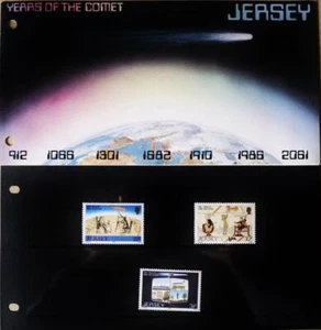 Jersey Stamps "Years of the Comet" Presentation Pack 1986 - Picture 1 of 4