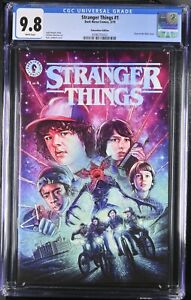 Stranger Things #1 CGC 9.8 SDCC Exclusive 2019 Glow In The Dark🔥