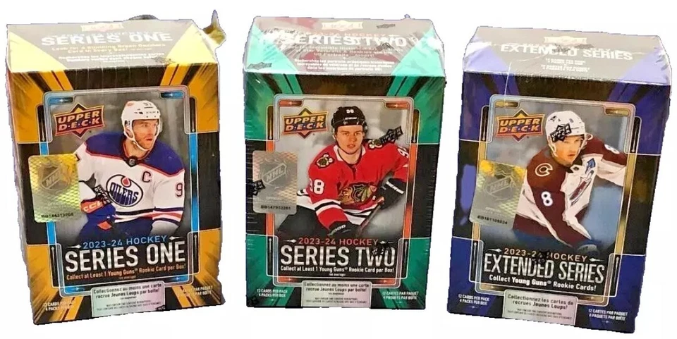 2023-24 UPPER DECK SERIES 1,2 & EXTENDED UD CANVAS SAVE 20% ON 4+ - Image 1 of 1