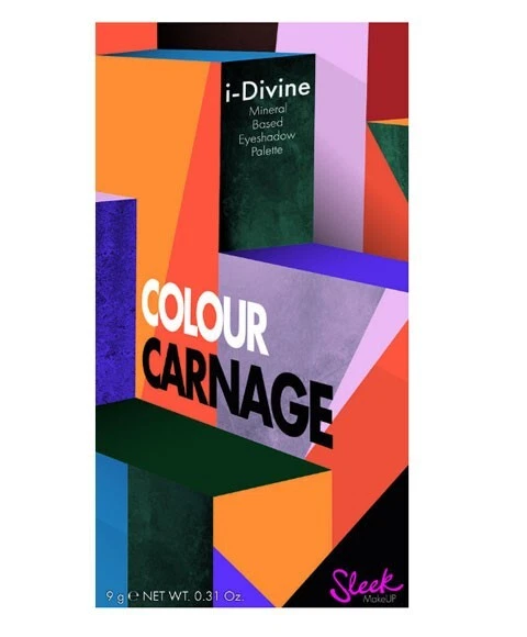 Sleek Make Up Sleek I Divine Eyeshadow Palette Colour Carnage 1287 - Image 1 of 1