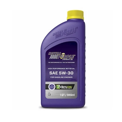 Royal Purple Multi-Grade SAE 5W-30 High Performance Motor Oil 1 Qt Bottle Single Foto 1 de 3