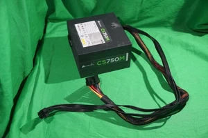 Corsair CS750M 750W Semi-Modular Power Supply Black (Missing Cables) - Foto 1 di 3