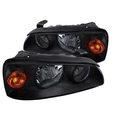 Black Fits 2004-2006 Hyundai Elantra Replacement Headlights Left+Right 04 05 06 Foto 1 de 4
