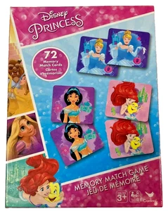 Disney Princess Memory Match Game by Cardinal 72 Memory Match Cards - Picture 1 of 1