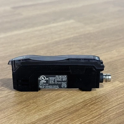 New No Box KEYENCE FS-N11CP FSN11CP Sensor Amplifier - Image 1 of 4